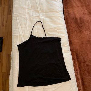 One strap black top